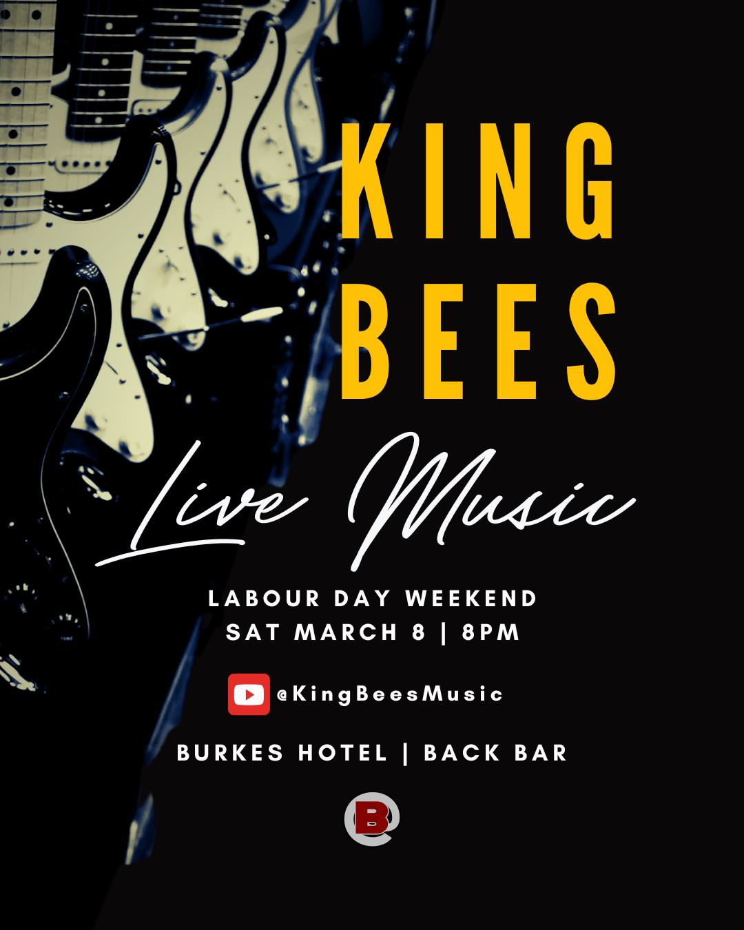KING BEES Live Music